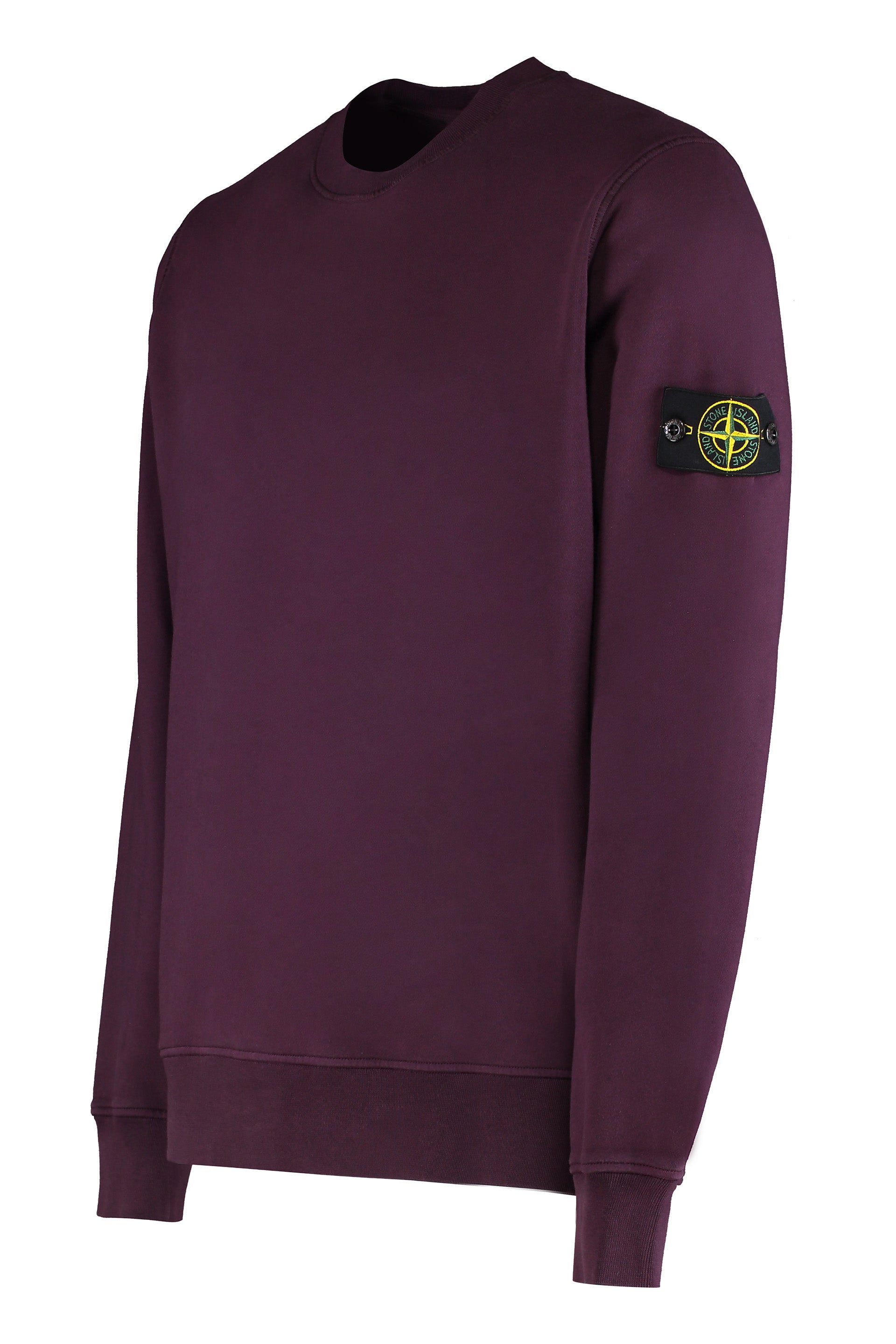 STONE ISLAND Men's Cotton Crew-Neck Sweatshirt