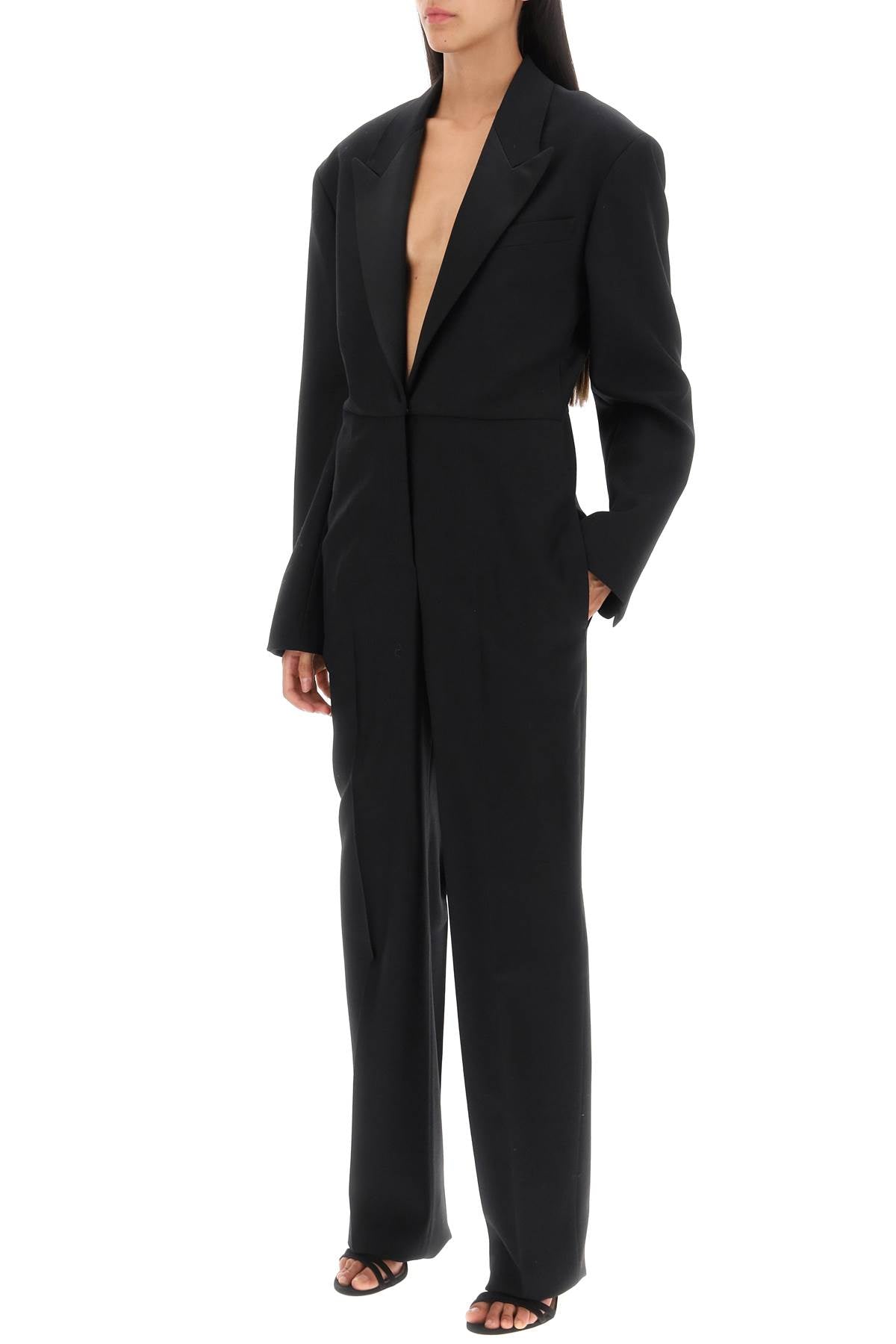 STELLA MCCARTNEY Wool Jumpsuit - Women’s Casual Elegance