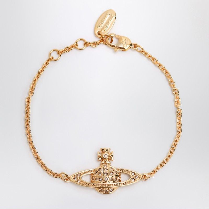 VIVIENNE WESTWOOD Mini Bas Relief Chain Bracelet