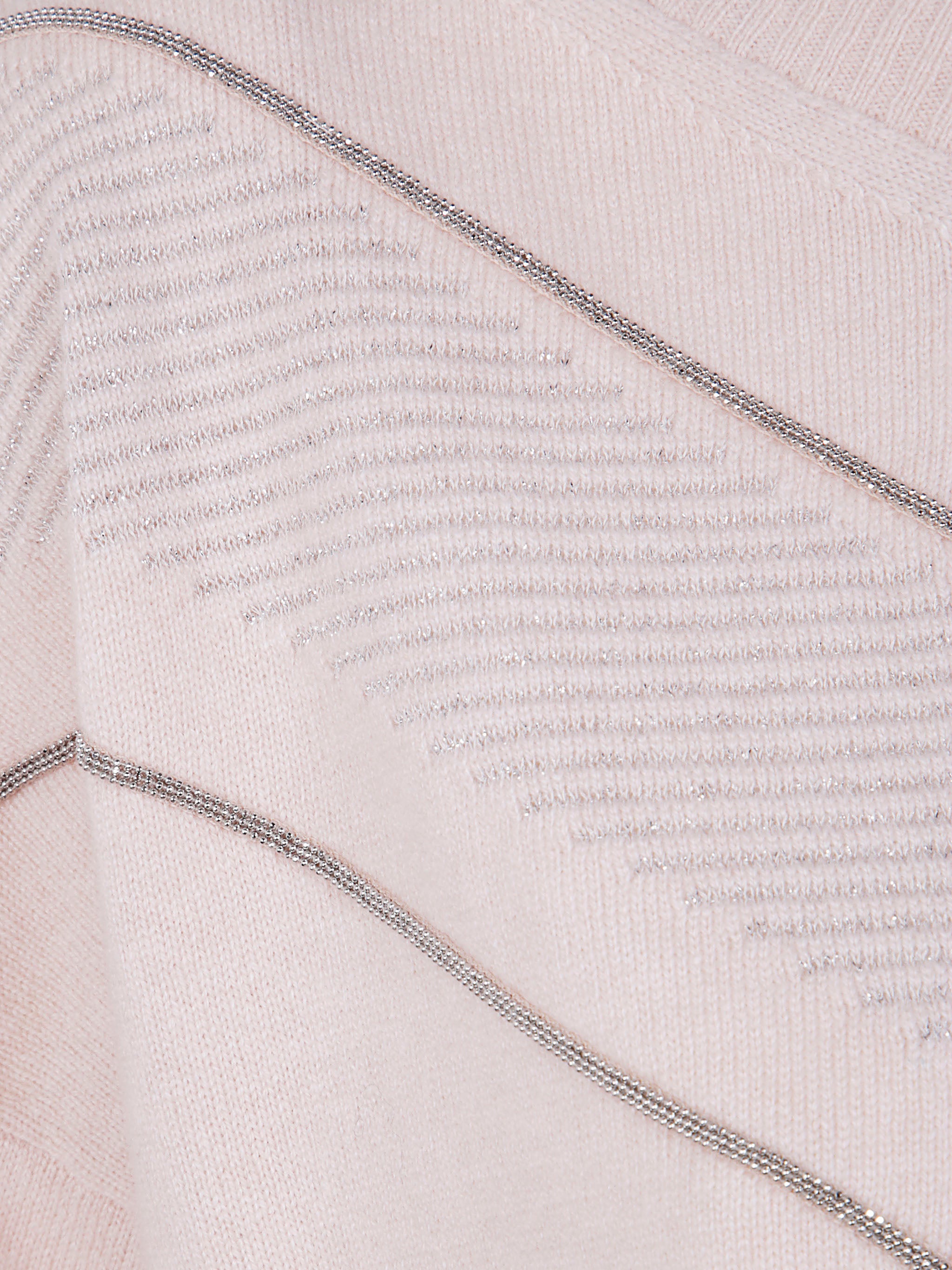 D.EXTERIOR V Neck Intarsio Lux Sweater