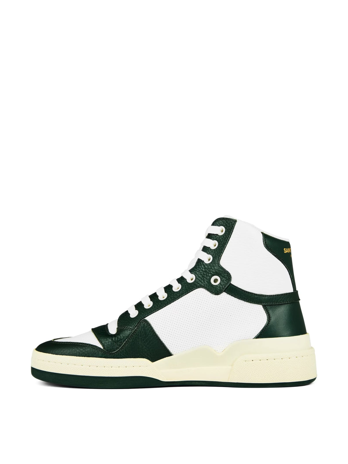 SAINT LAURENT Logo Mid-Top Sneakers for Men - SS24 Collection