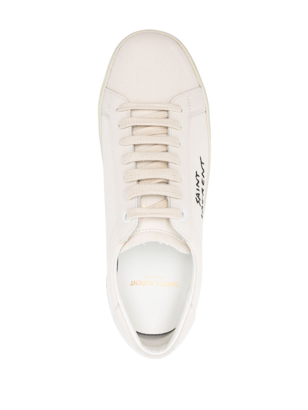 SAINT LAURENT Classic Low-Top Women's Canvas Sneakers