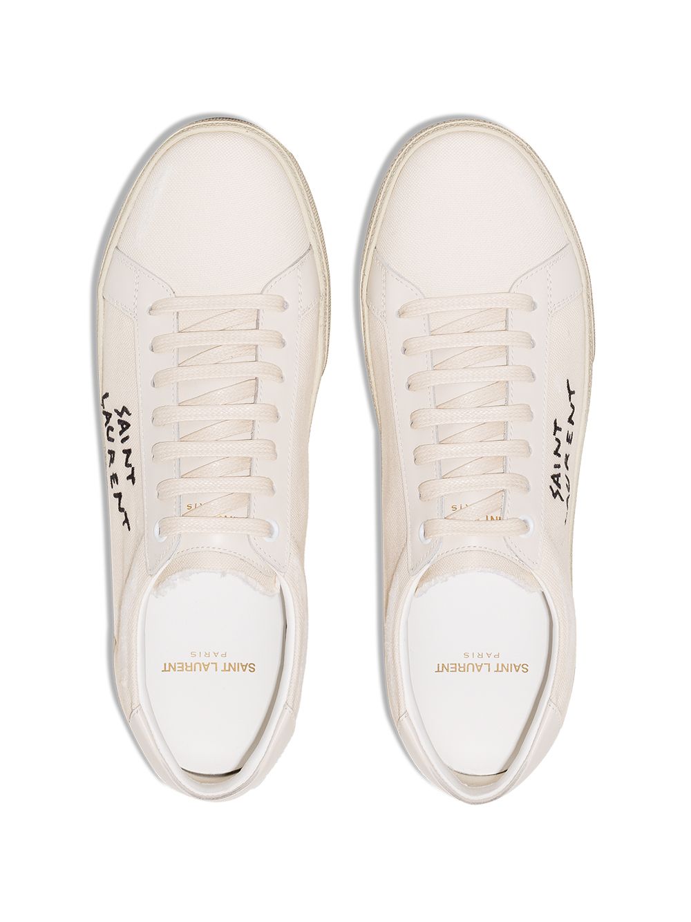 SAINT LAURENT Court Classic SL/06 Canvas Sneakers