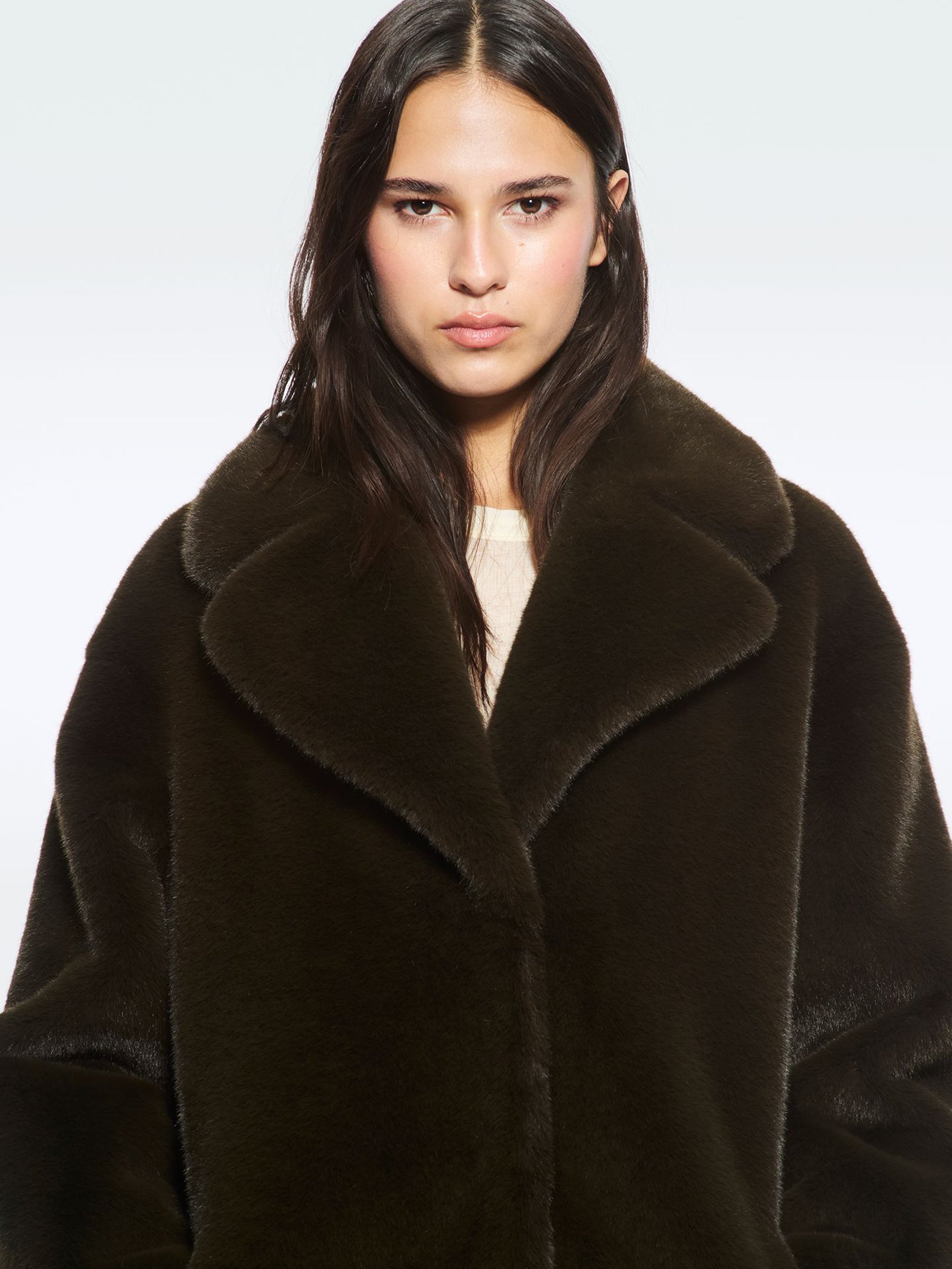 STAND STUDIO Cocoon Jacket with Notch Collar for Women