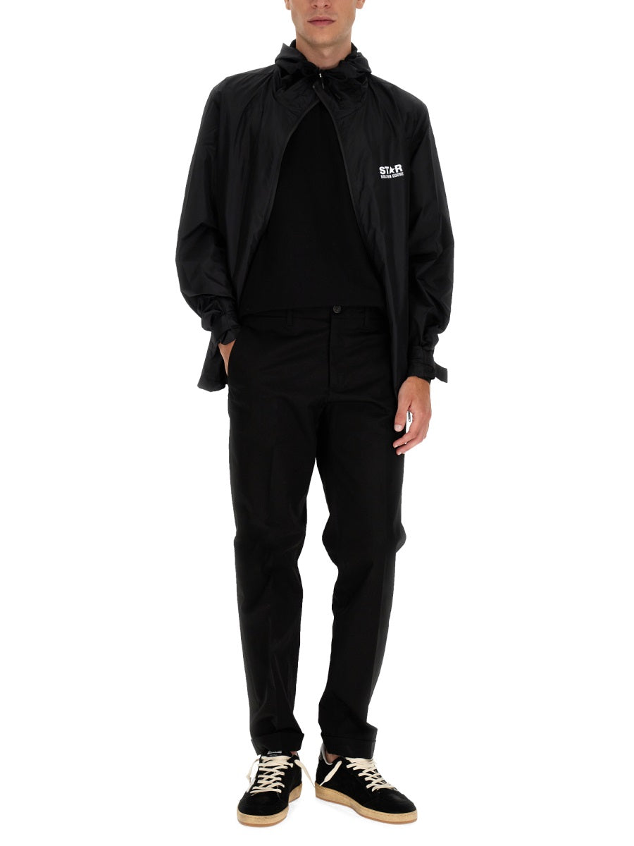 GOLDEN GOOSE Men's Versatile Jacket with Hood