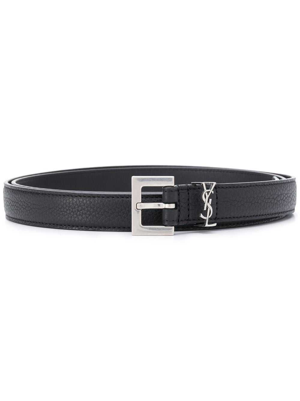 SAINT LAURENT Monogram Appliqué Adjustable Belt
