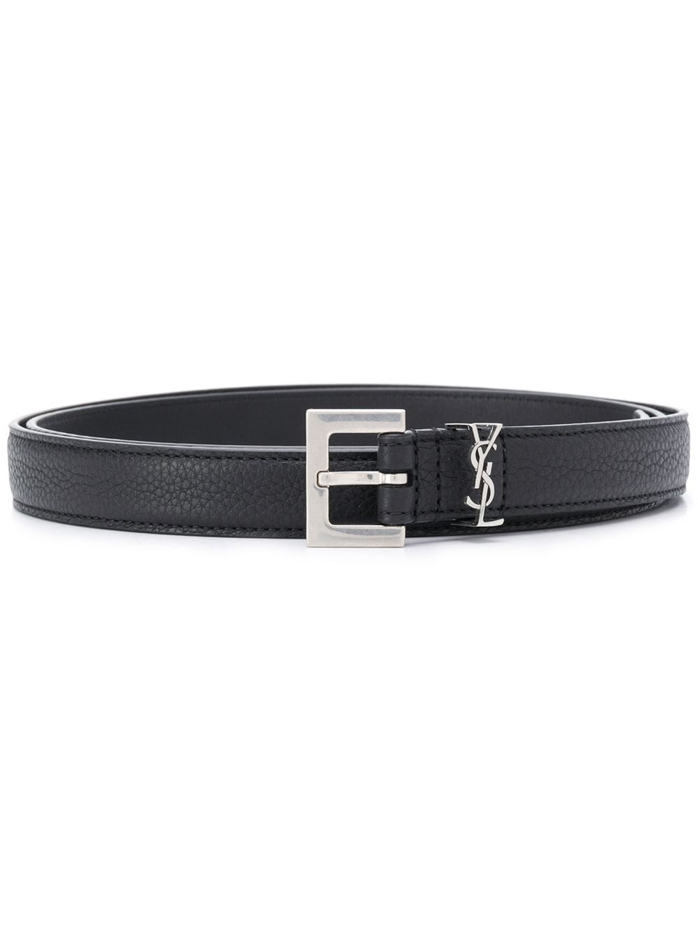 SAINT LAURENT Sleek Leather Belt 2 CM