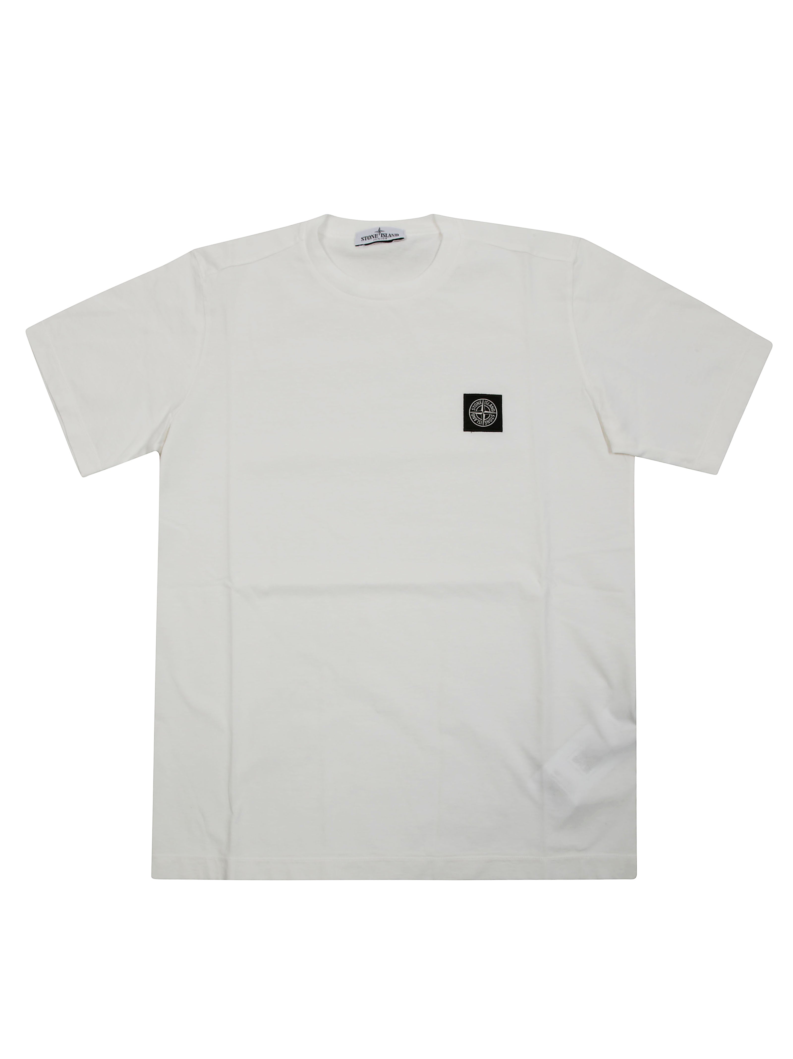 STONE ISLAND Mini Badge Graphic Tee