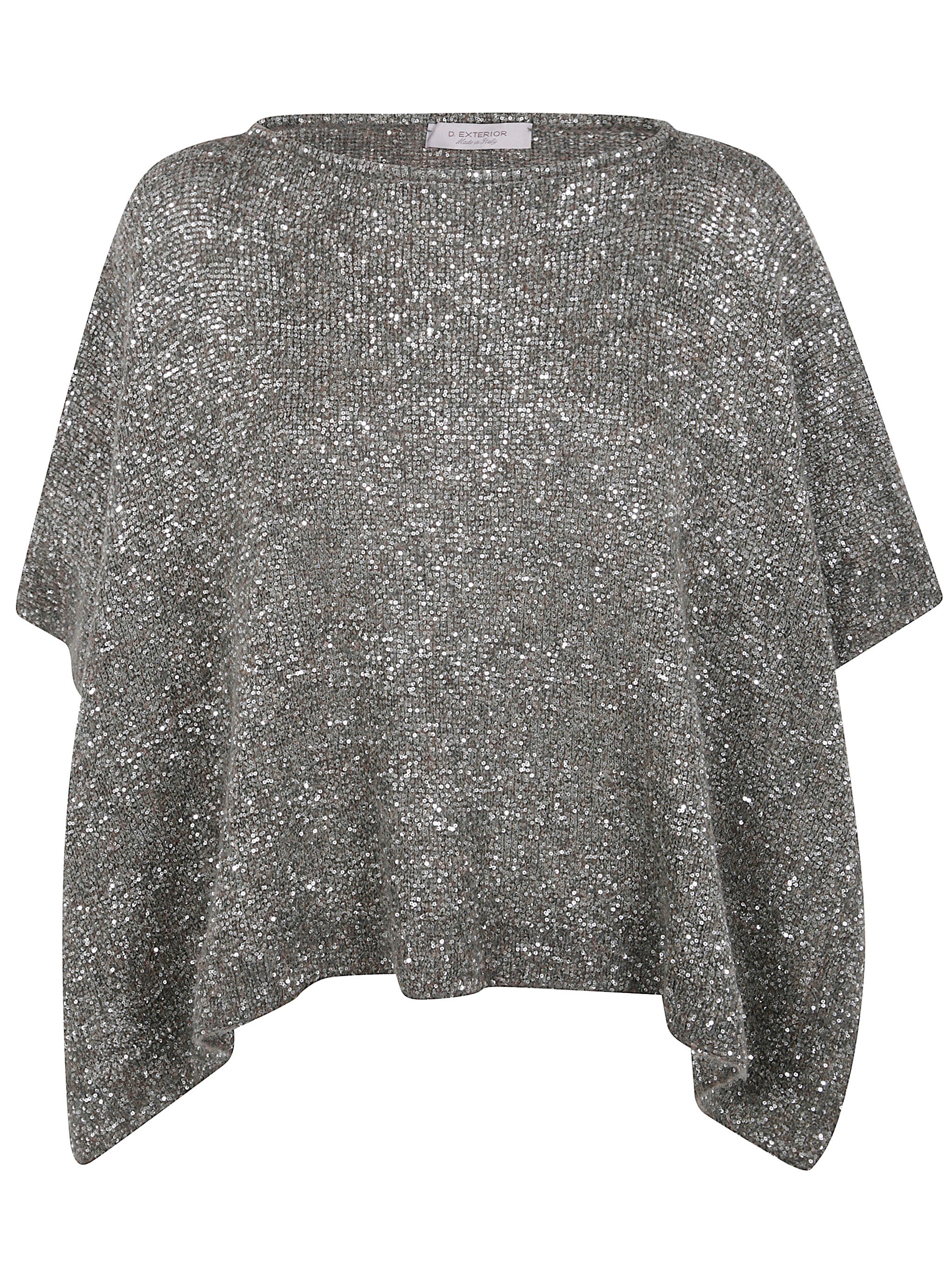 D.EXTERIOR Soft Sequins Cape for Women