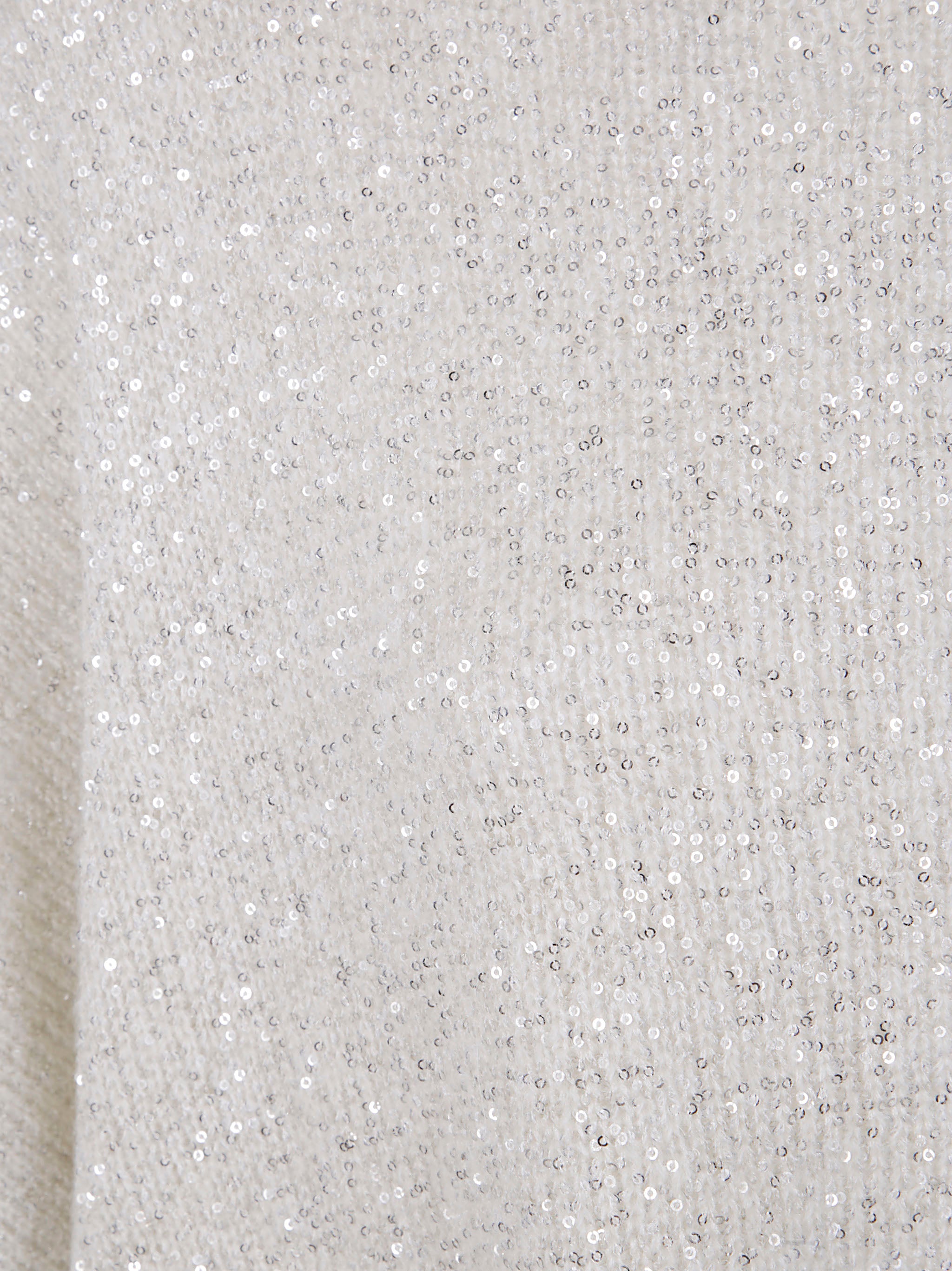 D.EXTERIOR Soft Sequins Cape for Women - FW25