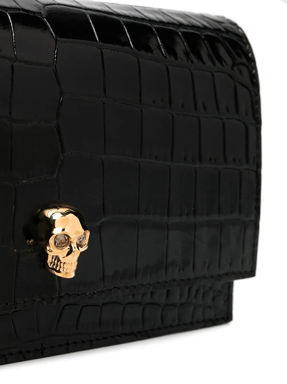 ALEXANDER MCQUEEN Mini Skull Compact Crossbody Handbag