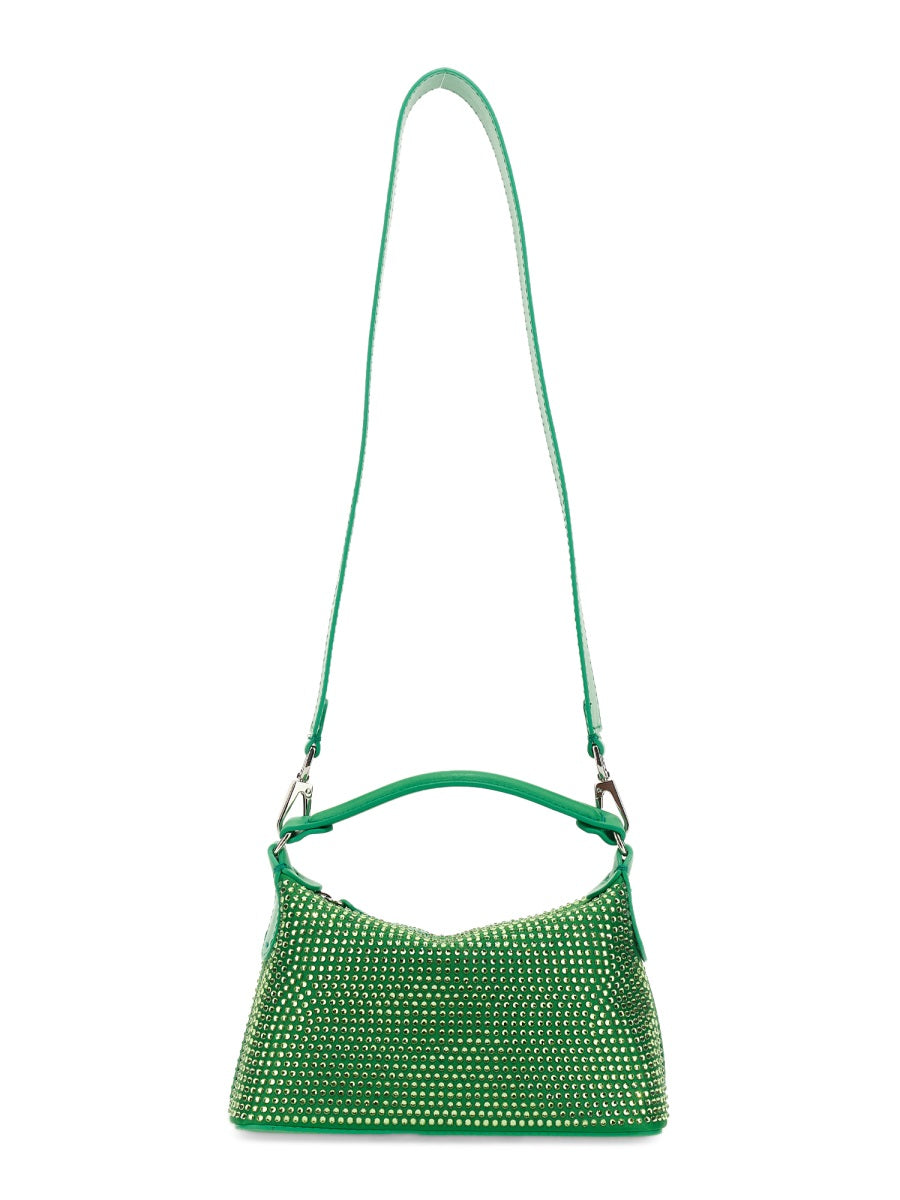 LEONIE HANNE X LIU JO Rhinestone Hobo Handbag with Single Handle