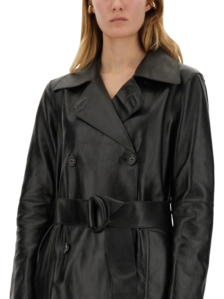 STAND STUDIO Women's Mini Leather Jacket - Paris Style