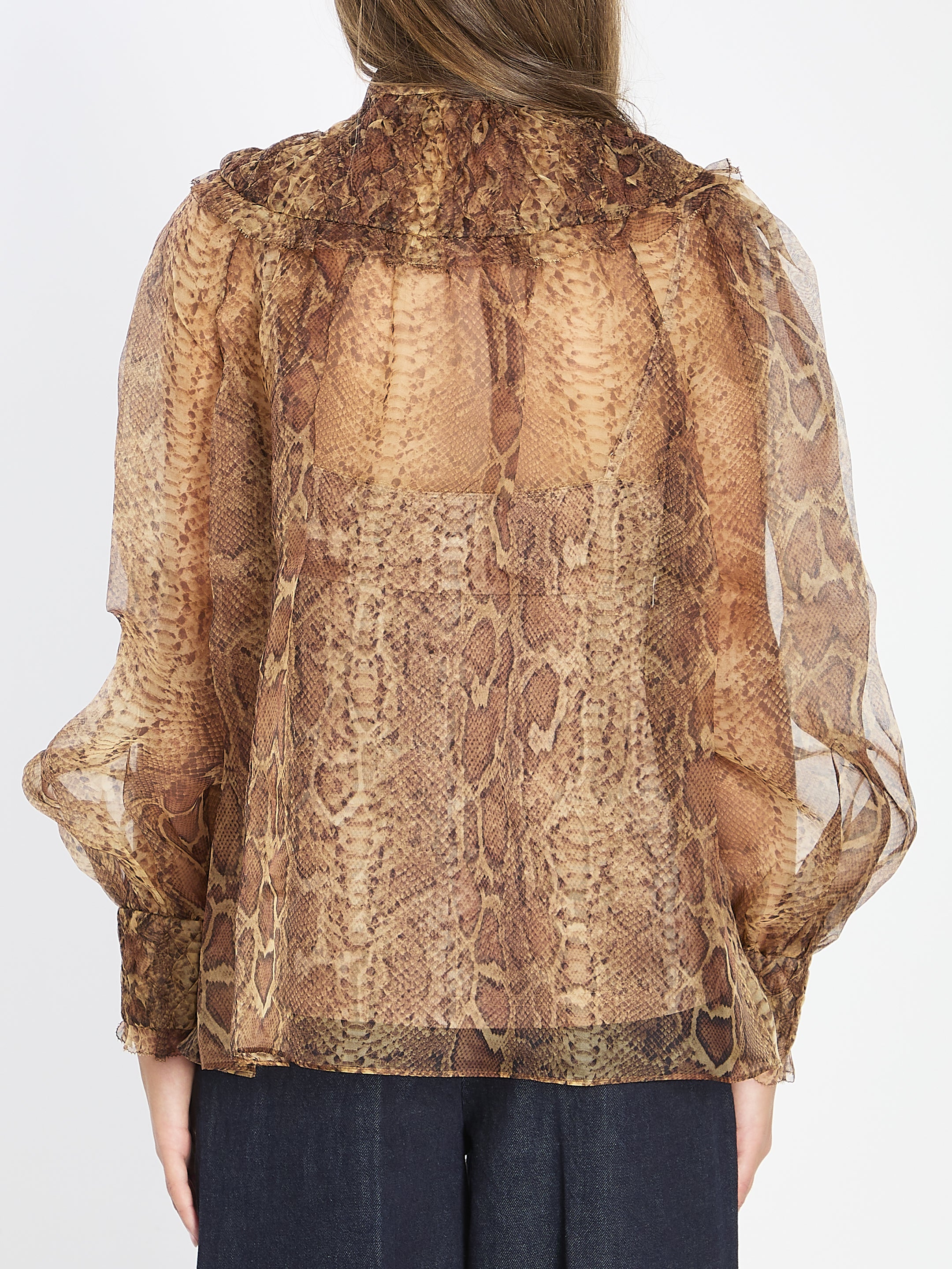 ZIMMERMANN Silk Shirt for Women - FW25 Collection