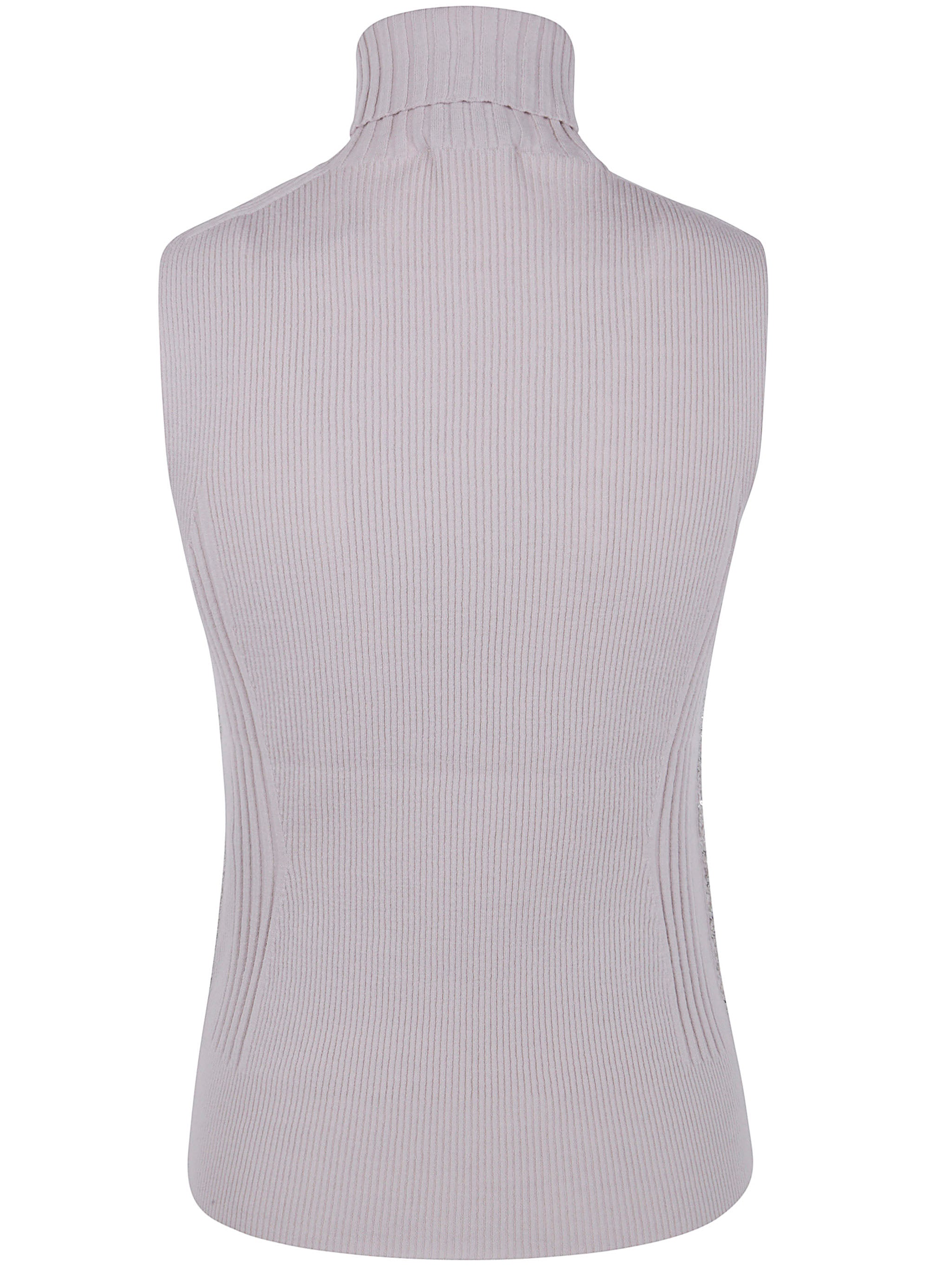 D.EXTERIOR Slim Rhombus Sequin Top