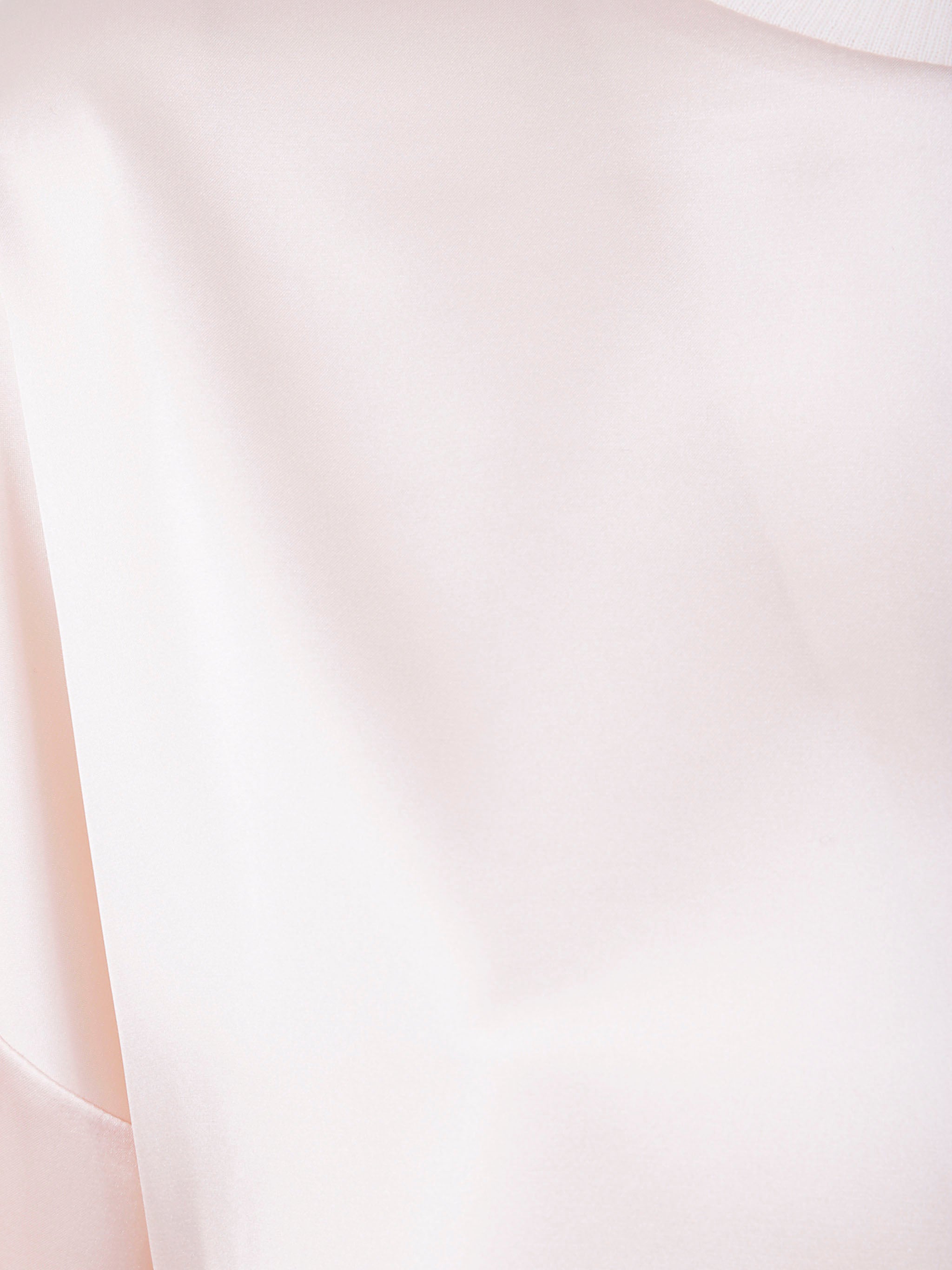 D.EXTERIOR Satin Tunic Blouse - Perfect for FW25