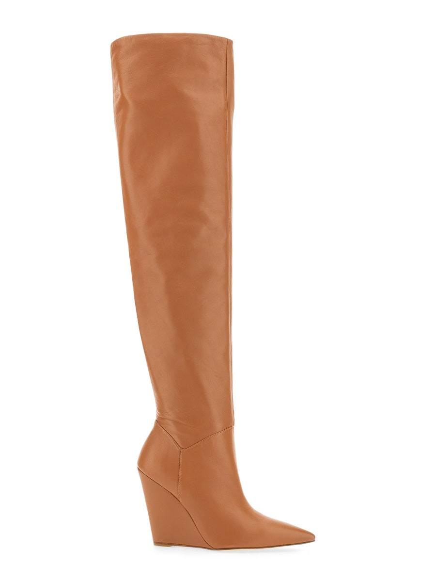 STUART WEITZMAN Wedge Boot with 10 cm Heel