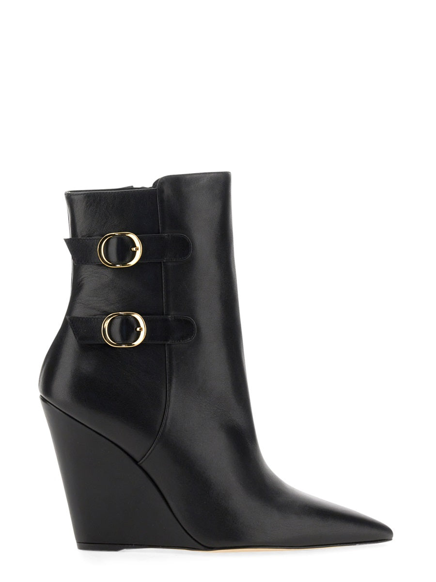 STUART WEITZMAN Wedge Boot with 10 cm Heel