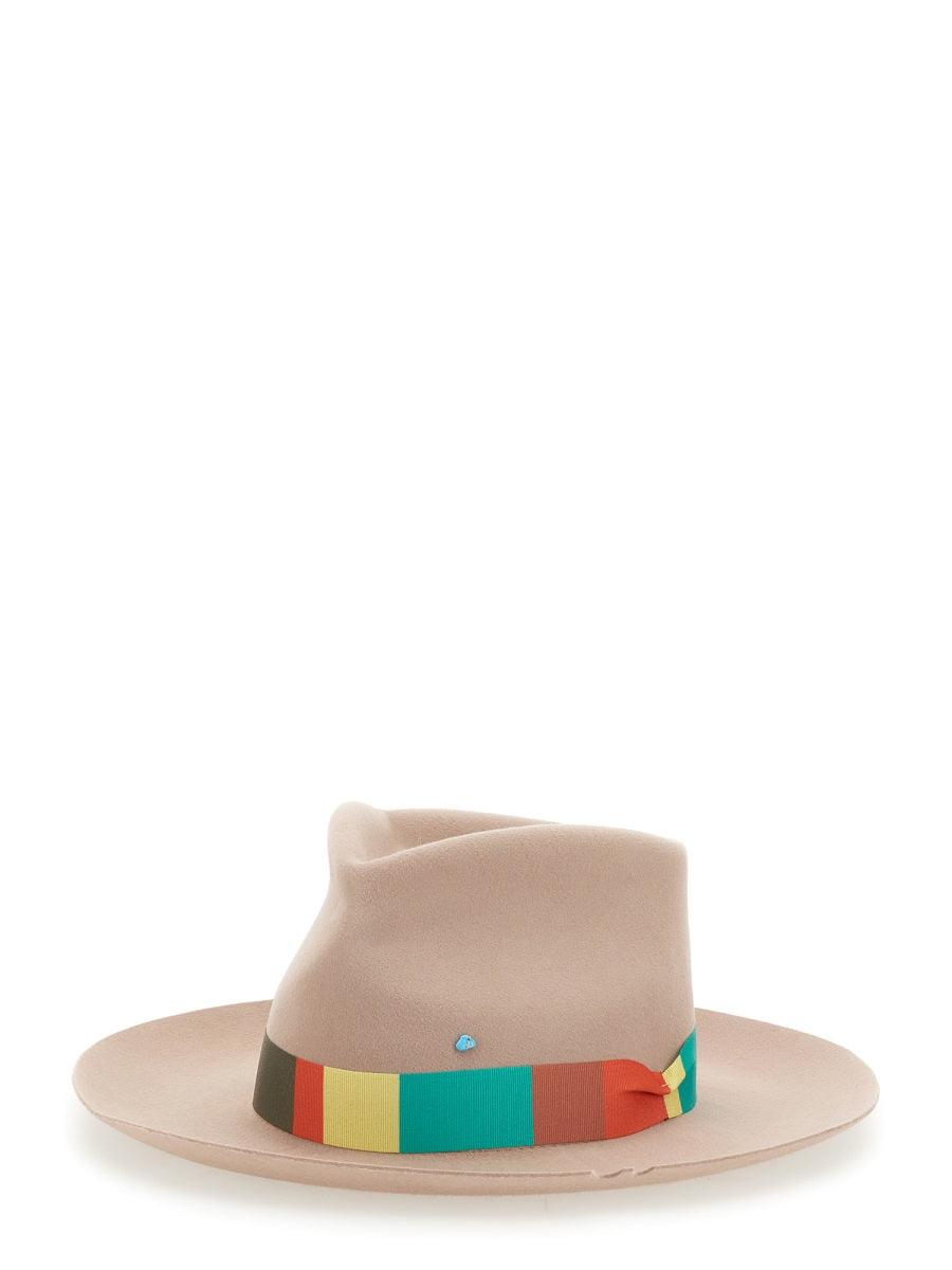 SUPERDUPER FEAT LORENZOJOVA Teardrop Cro Hat with 7.5 CM Tesa