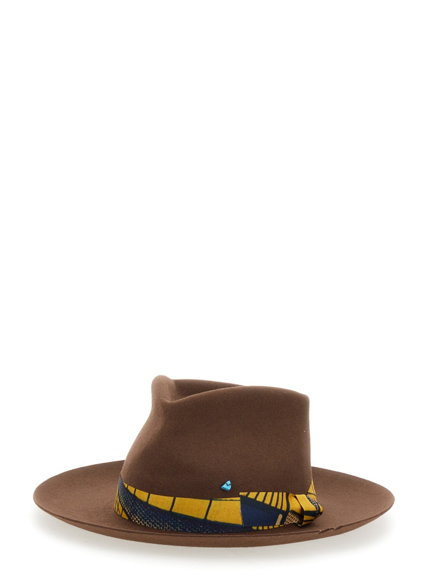 SUPERDUPER Classic Felt Bougainville Hat for Men - FW22