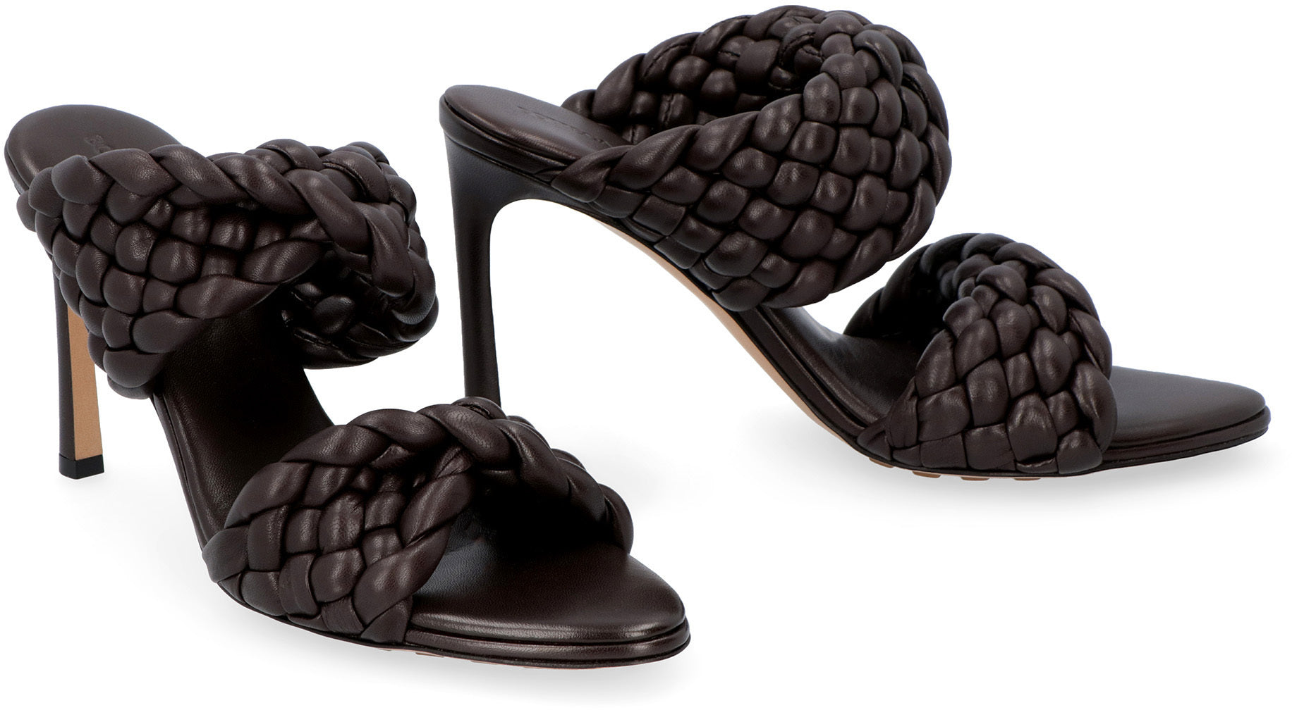 BOTTEGA VENETA The Curve Leather Flat Stiletto Heels