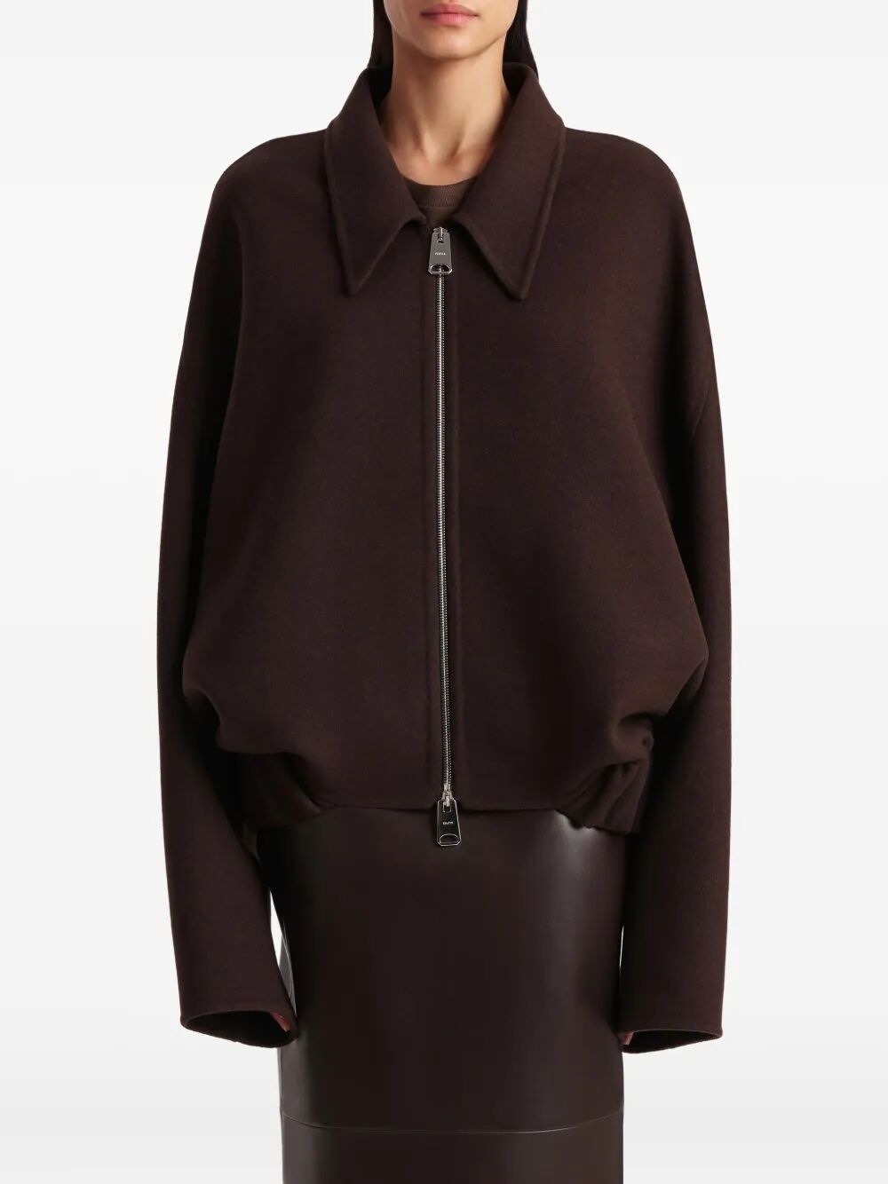 KHAITE Wool Bomber Jacket for Women - FW25