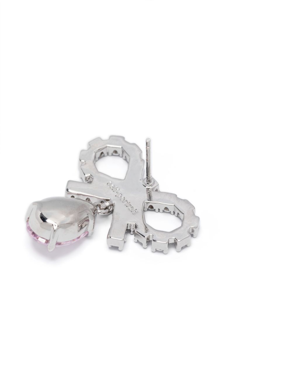 SELF-PORTRAIT Post-Back Mini Bow Earrings