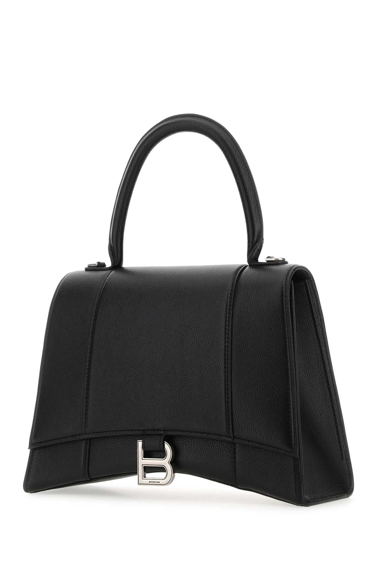 BALENCIAGA Leather Hourglass Handbag - Mini