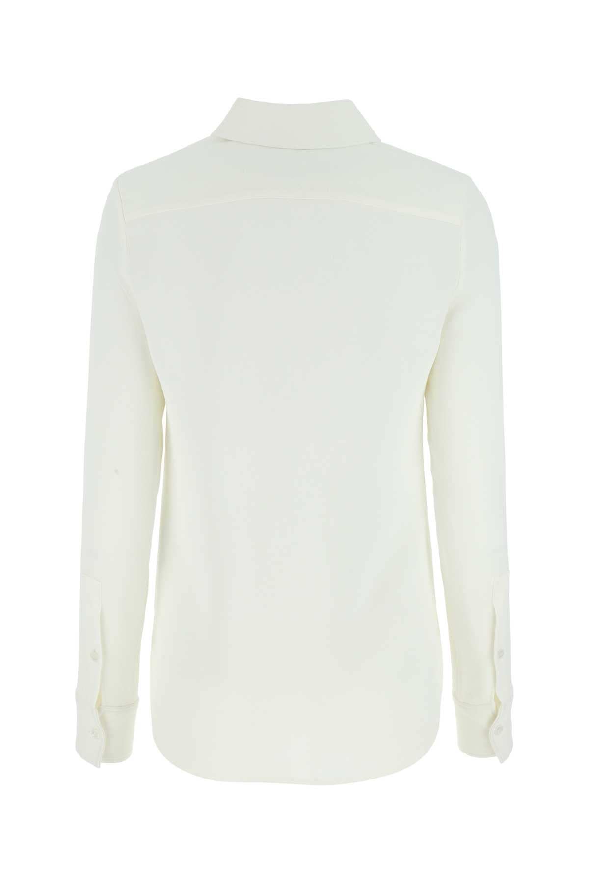 STELLA MCCARTNEY Ivory Stretch Viscose Women’s Shirt