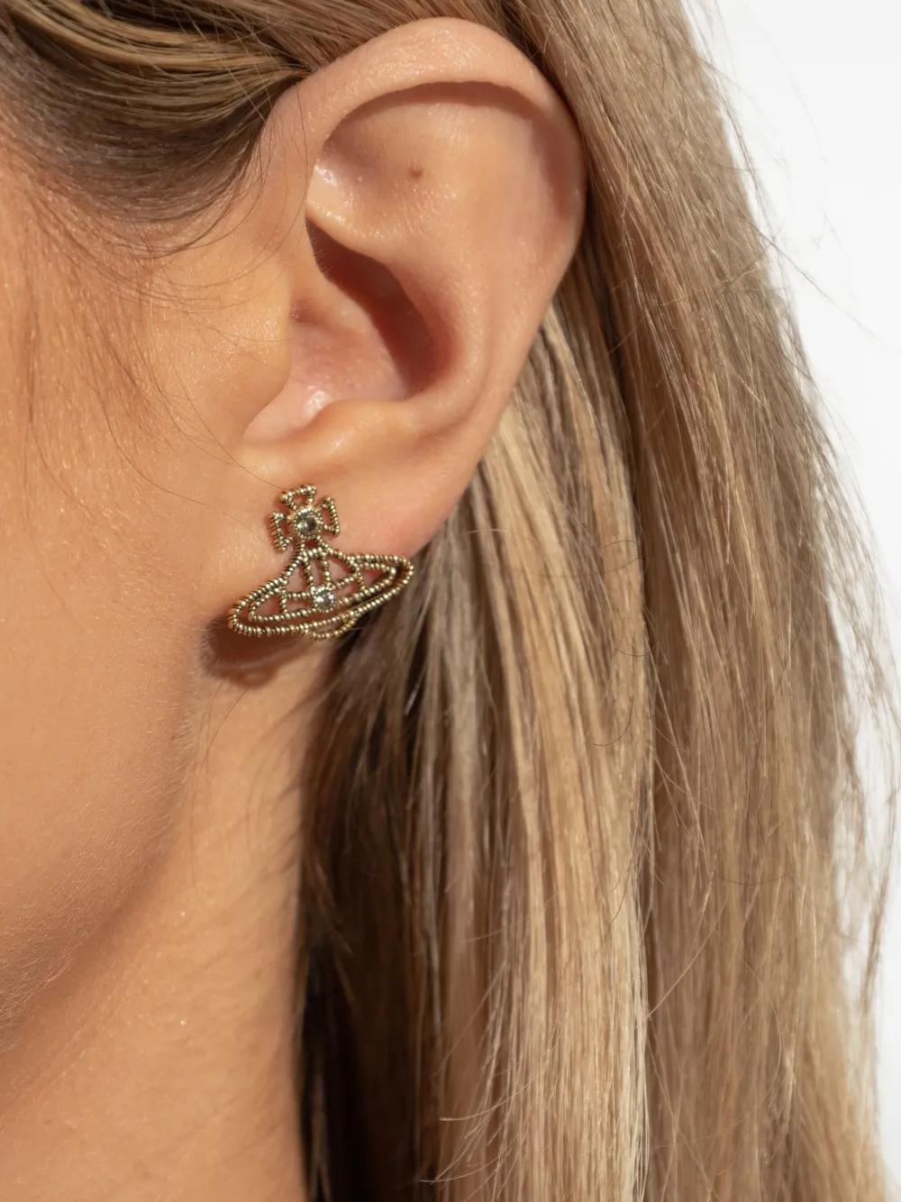 VIVIENNE WESTWOOD Rope Earrings with Orb Embellishment