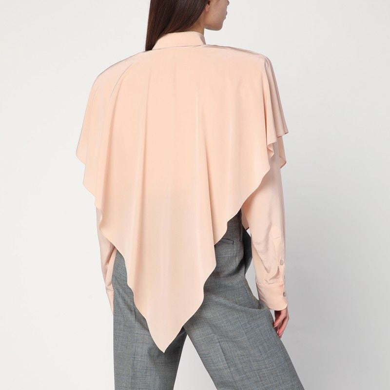 STELLA MCCARTNEY Fluid Design Oversized Silk Shirt