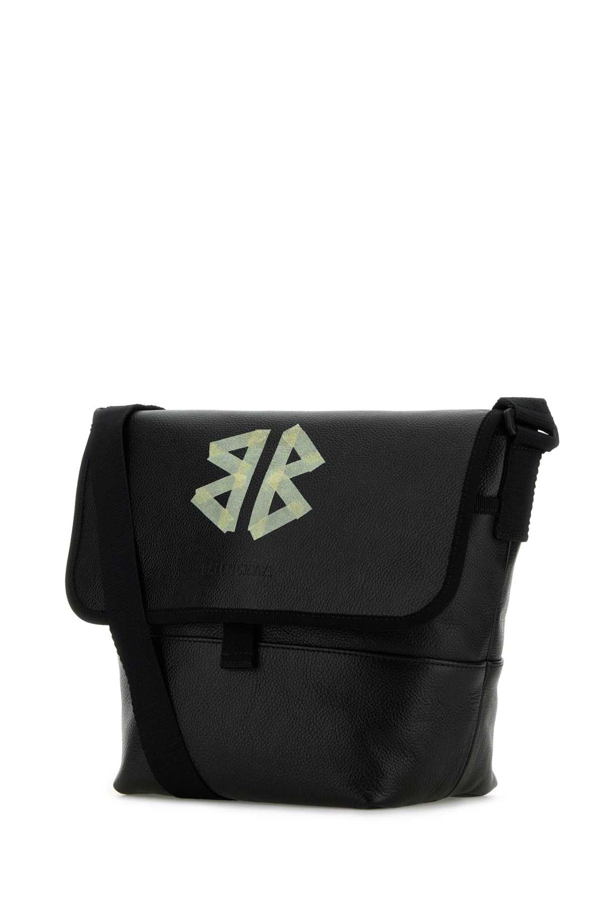 BALENCIAGA Mini Leather Explorer Crossbody Handbag