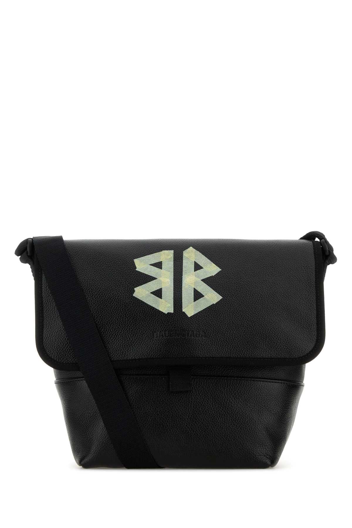 BALENCIAGA Mini Leather Explorer Crossbody Handbag