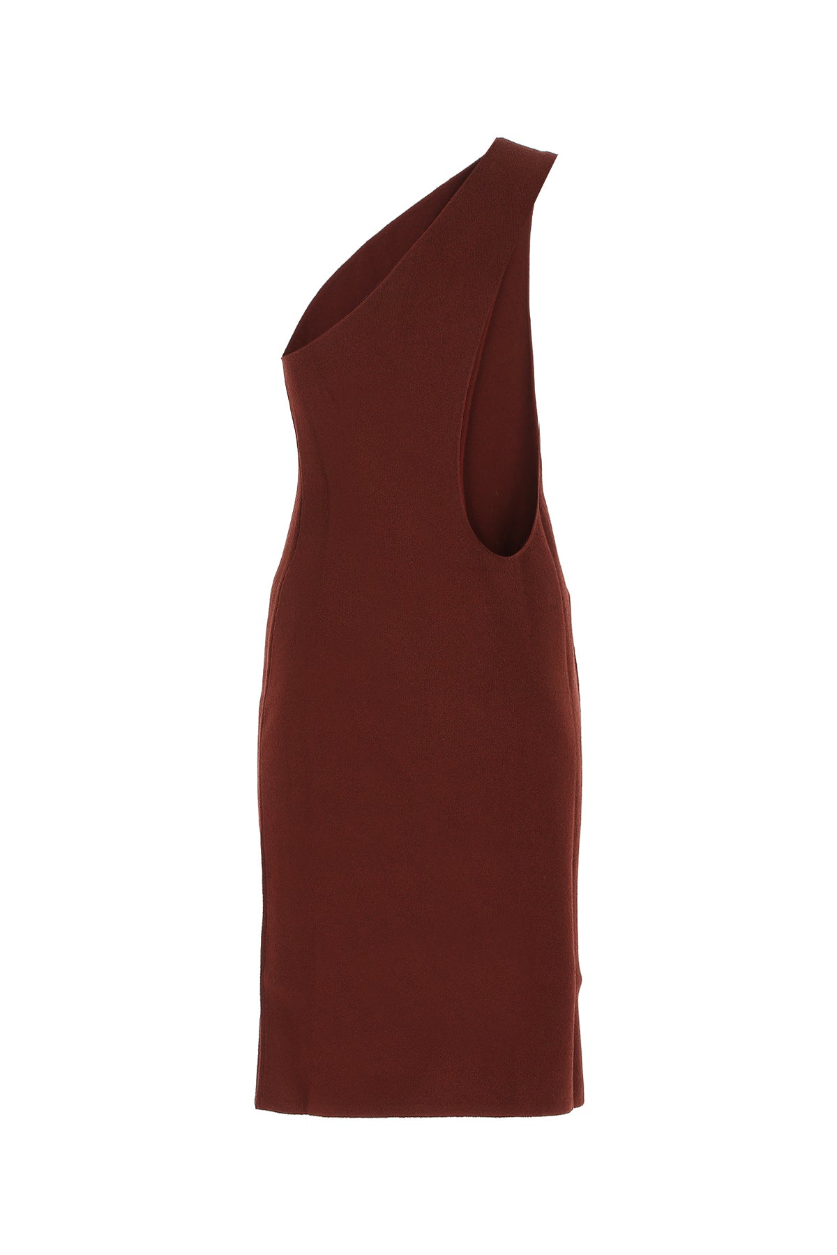 BOTTEGA VENETA One Shoulder Knit Mini Dress