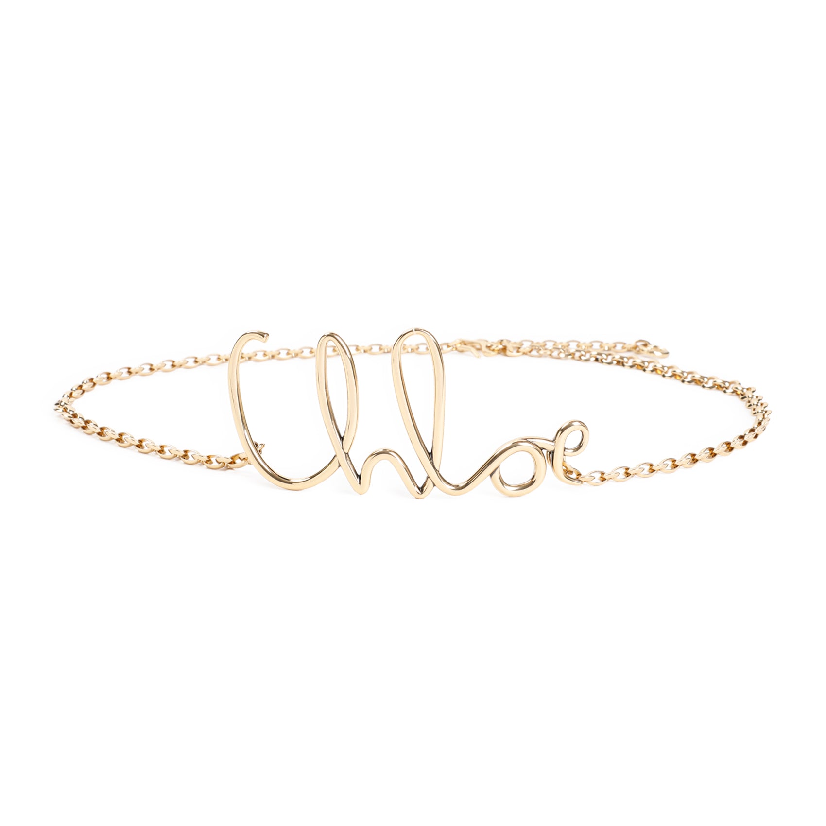 CHLOE Chic Brass Belt for Men - FW25 Collection