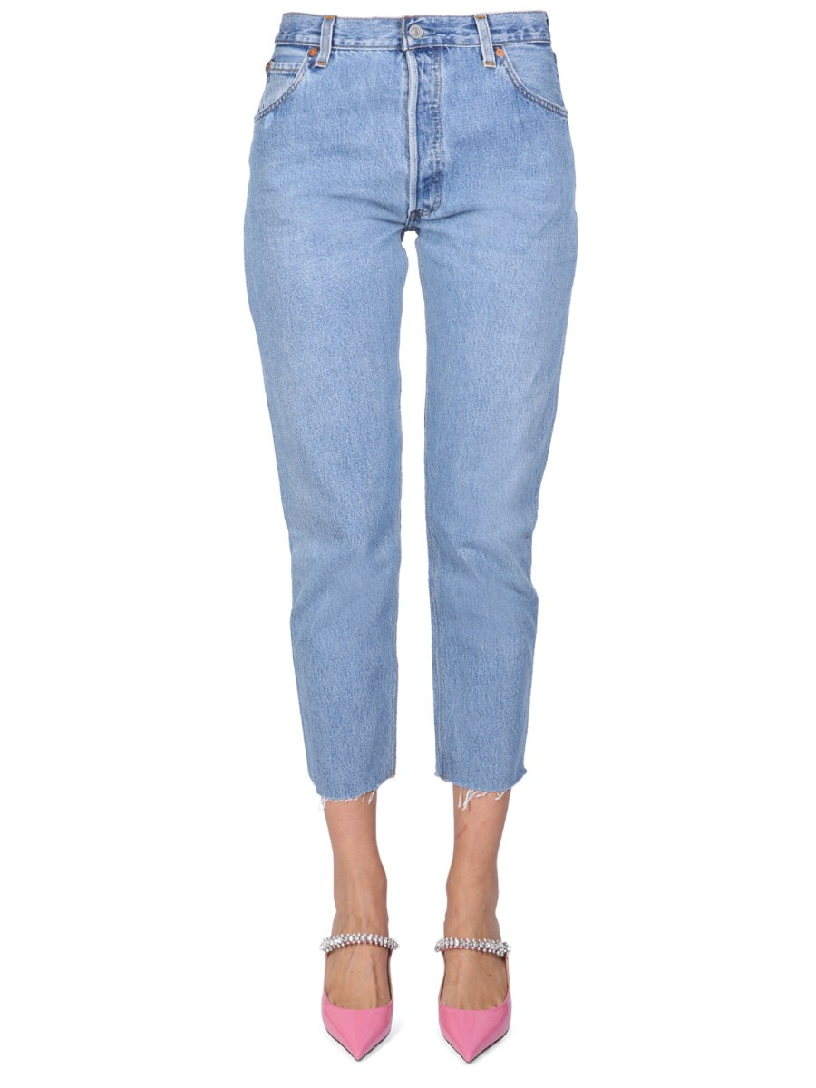 RE/DONE Five Pocket High-Waisted Jeans for Women