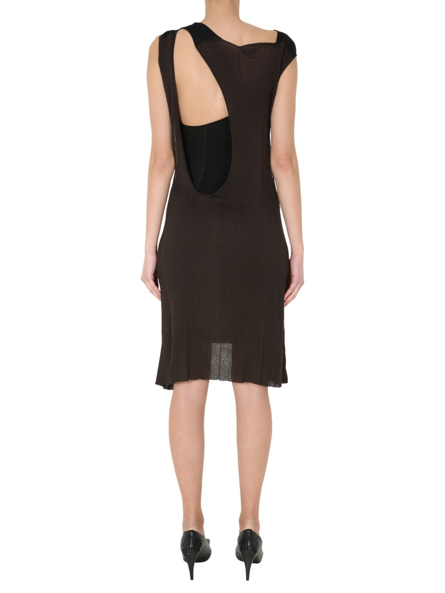 BOTTEGA VENETA Chic Midi Dress for Women