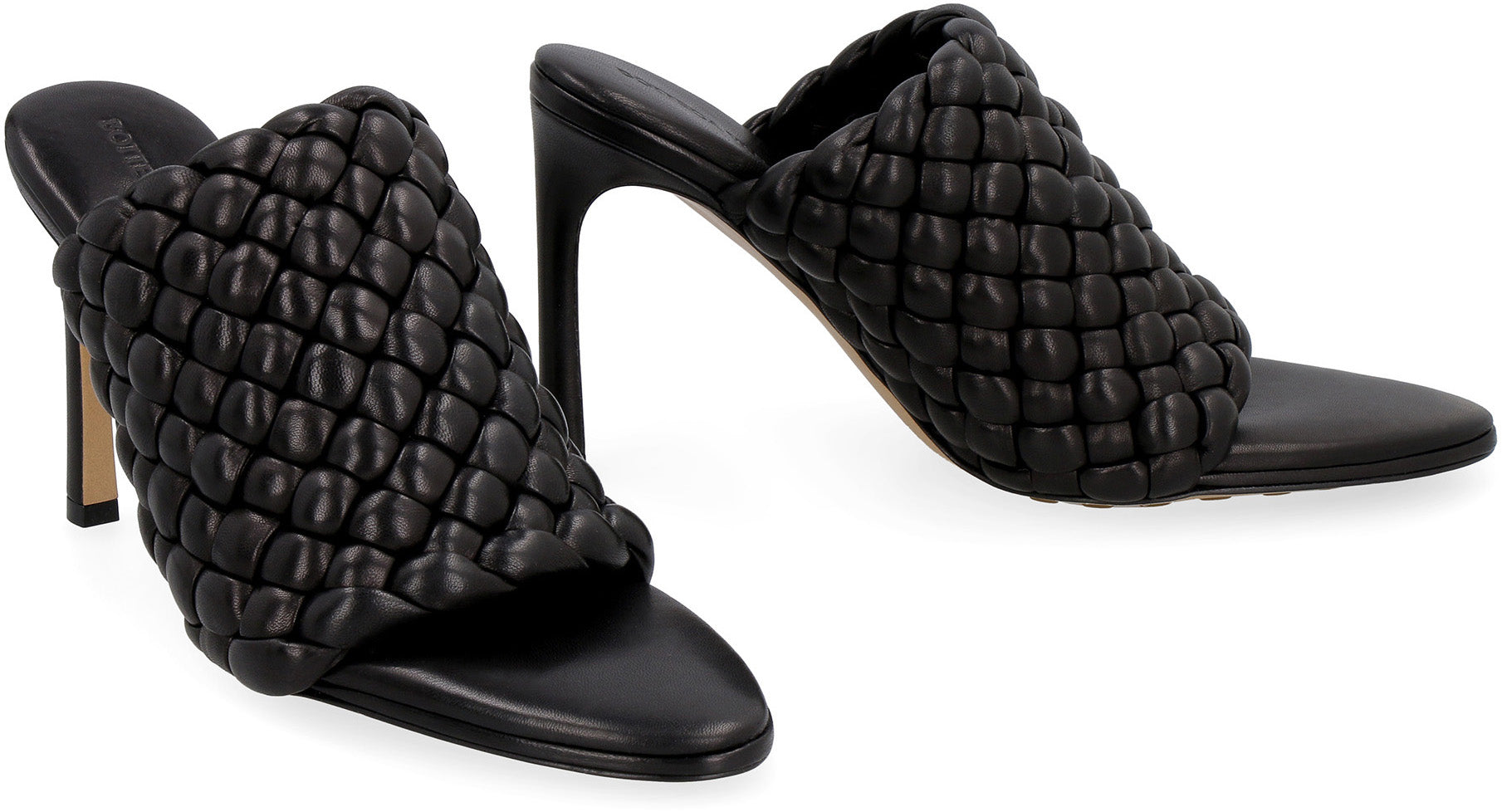 BOTTEGA VENETA Curve Leather Flat Stiletto Heels