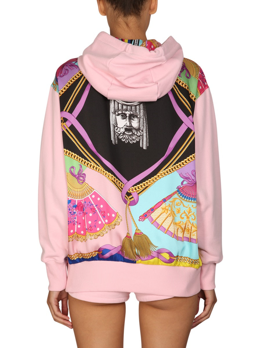 VERSACE Women’s Drawstring Hoodie Sweatshirt - The Fans