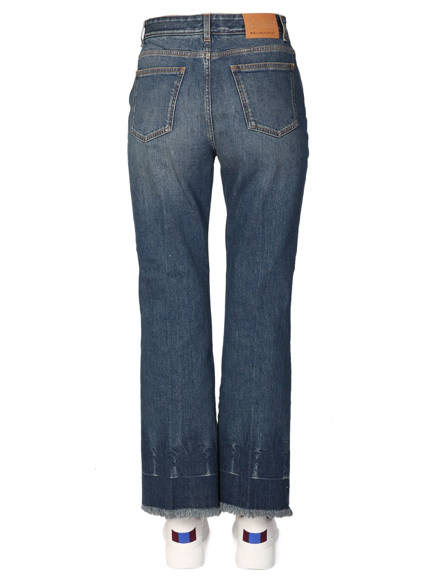 STELLA McCARTNEY Classic Women's Denim Jeans with Button Closure