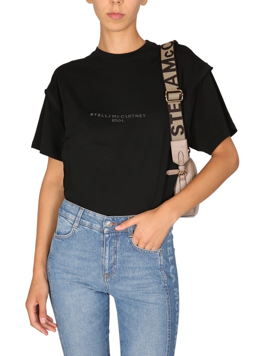 STELLA McCARTNEY Crystal Logo T-Shirt