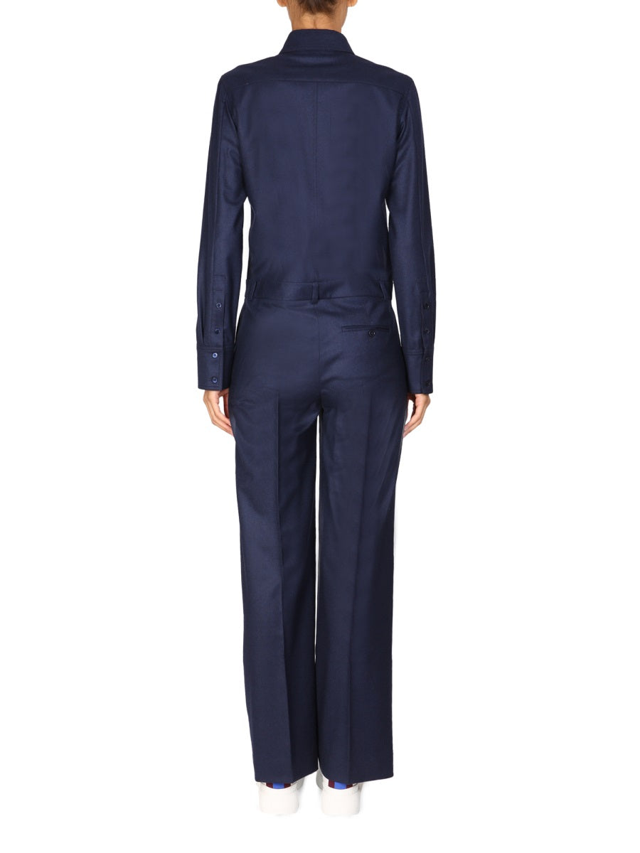 STELLA McCARTNEY Elegant Wool Jumpsuit for Women - S