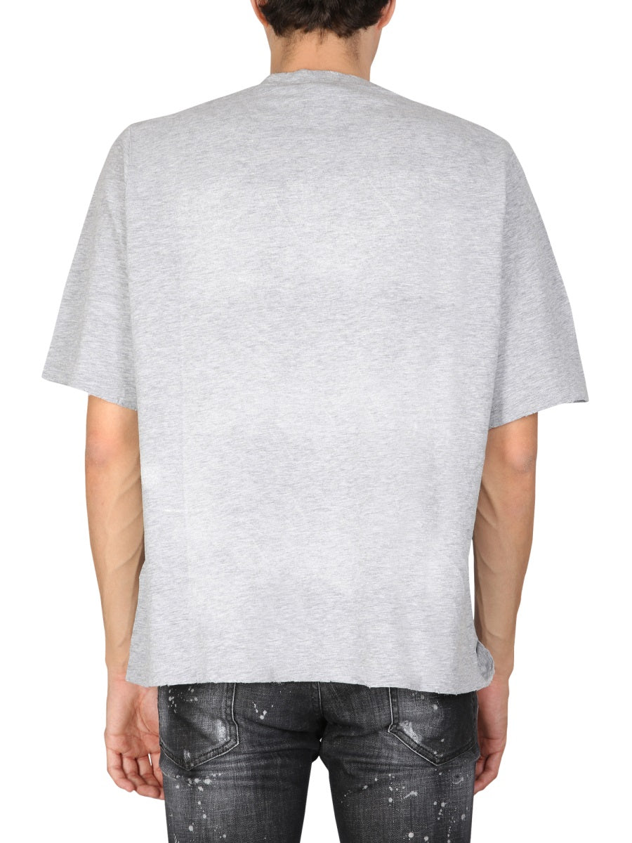 DSQUARED Dragon Bros Football T-Shirt - Men's