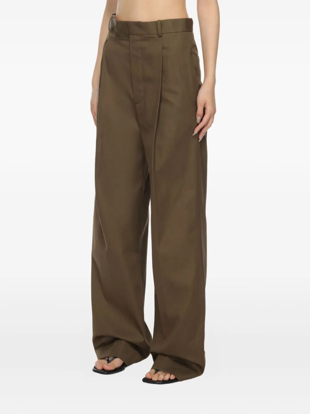 CARVEN Pleat Front Trousers for Women - FW25