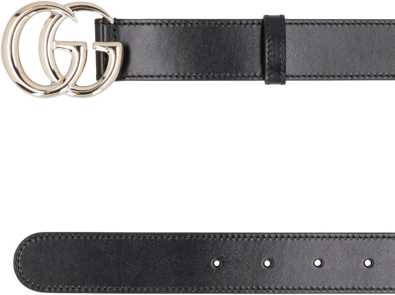 GUCCI GG Marmont Mini Leather Belt - Elegant Accessory
