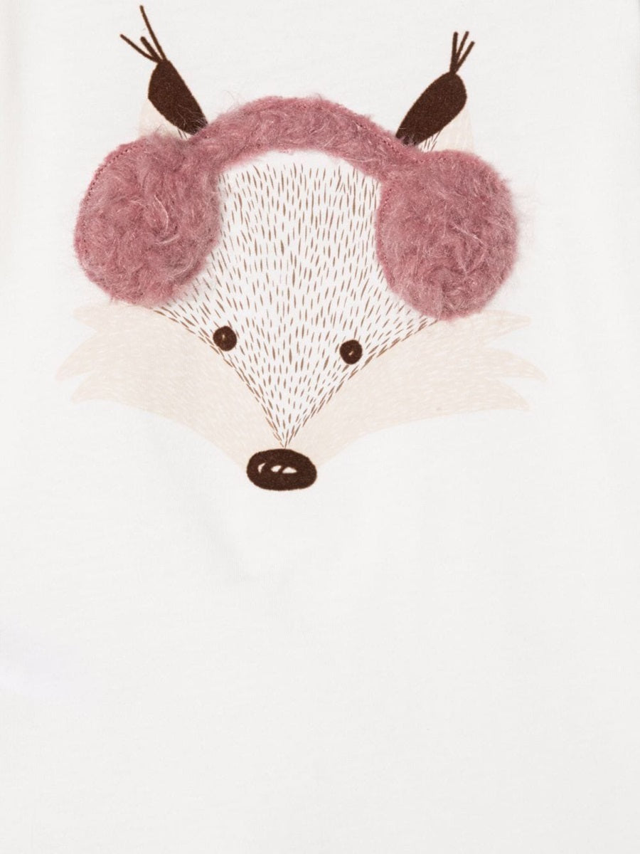 IL GUFO Mini Long Sleeve T-Shirt for Girls