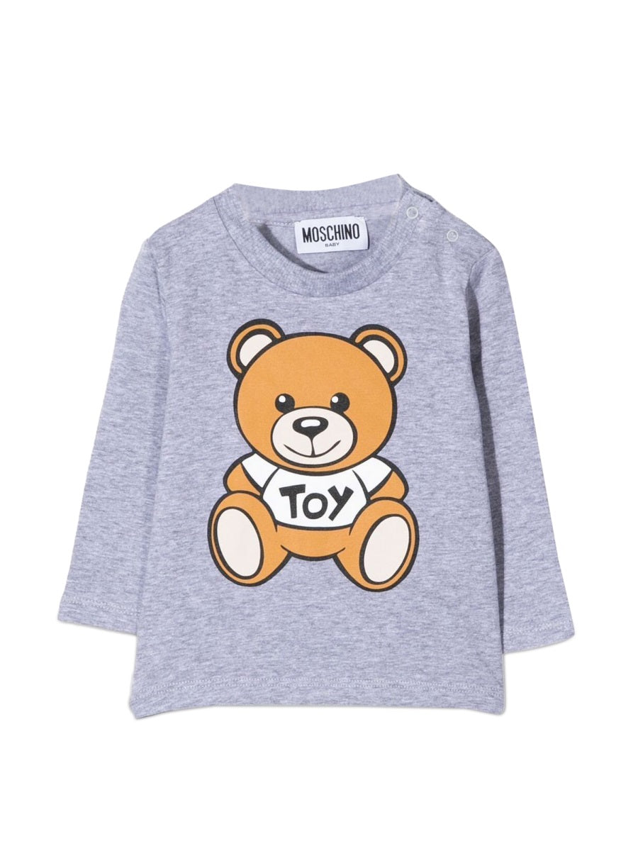 MOSCHINO Mini Teddy Bear Cotton T-Shirt