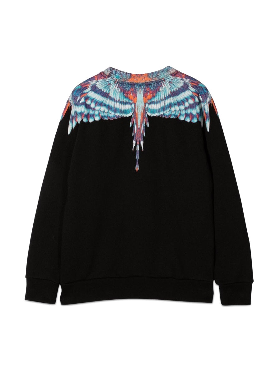 MARCELO BURLON COUNTY OF MILAN Mini Birds Wings Crewneck Sweatshirt
