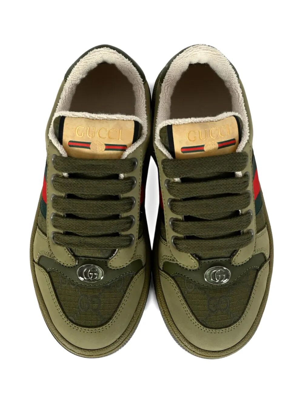 GUCCI KIDS Unisex Mini Fabric Sneakers