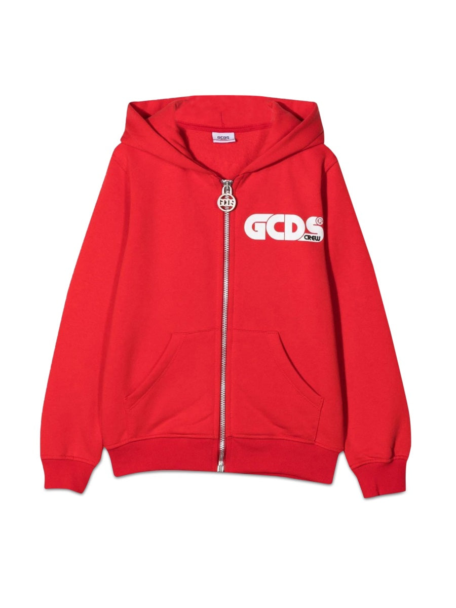 GCDS Mini Zip Hoodie for Boys